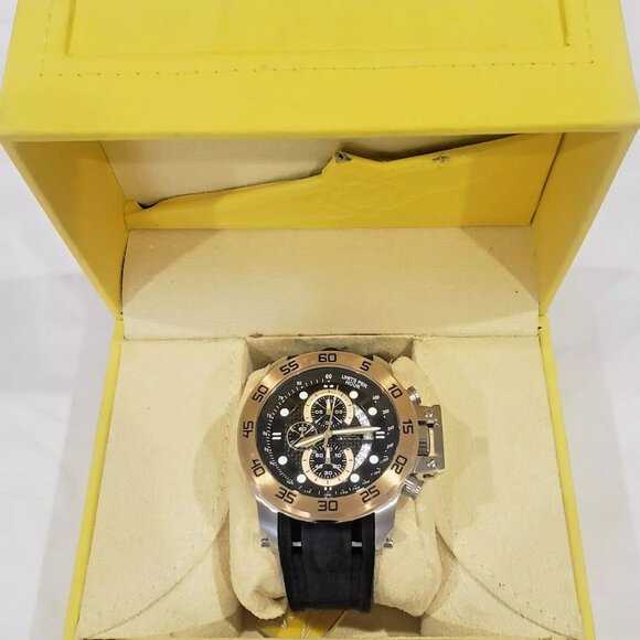 $595 MSRP- INVICTA I-Force Chronograph Black Carbon Fiber Dial Men's Watch - Picture 3 of 9